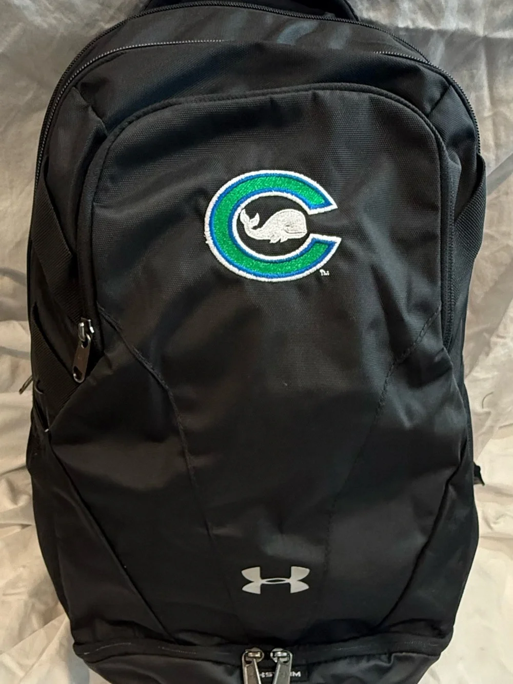 Under Armour Hustle 3.0 Backpack - Connecticut Whalers Hockey Edition (Mint)